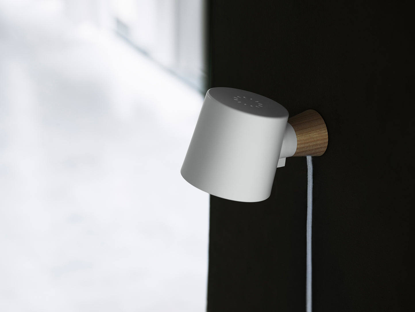 Rise Wall Lamp by Normann Copenhagen - White