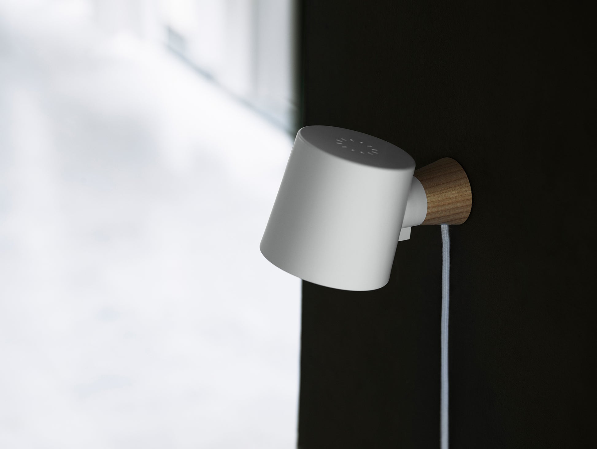Rise Wall Lamp by Normann Copenhagen - White