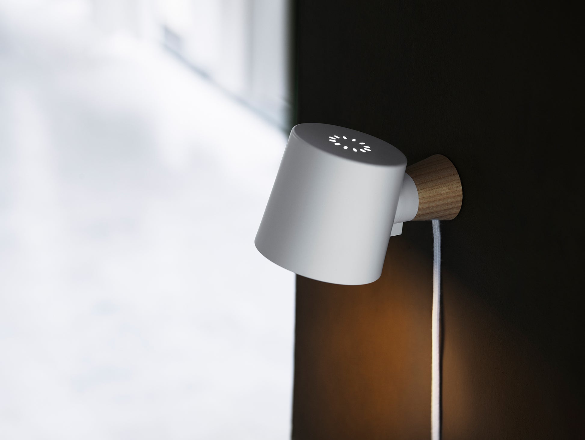 Rise Wall Lamp by Normann Copenhagen - White