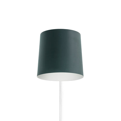 Rise Wall Lamp by Normann Copenhagen - Cable and Plug / Petrol Green