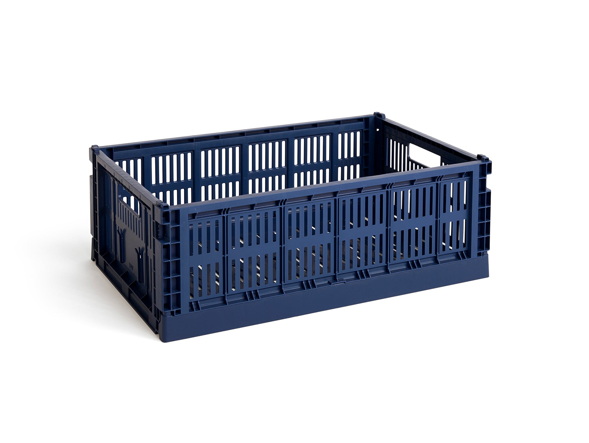 Colour Crate by HAY - Large / Dark Blue