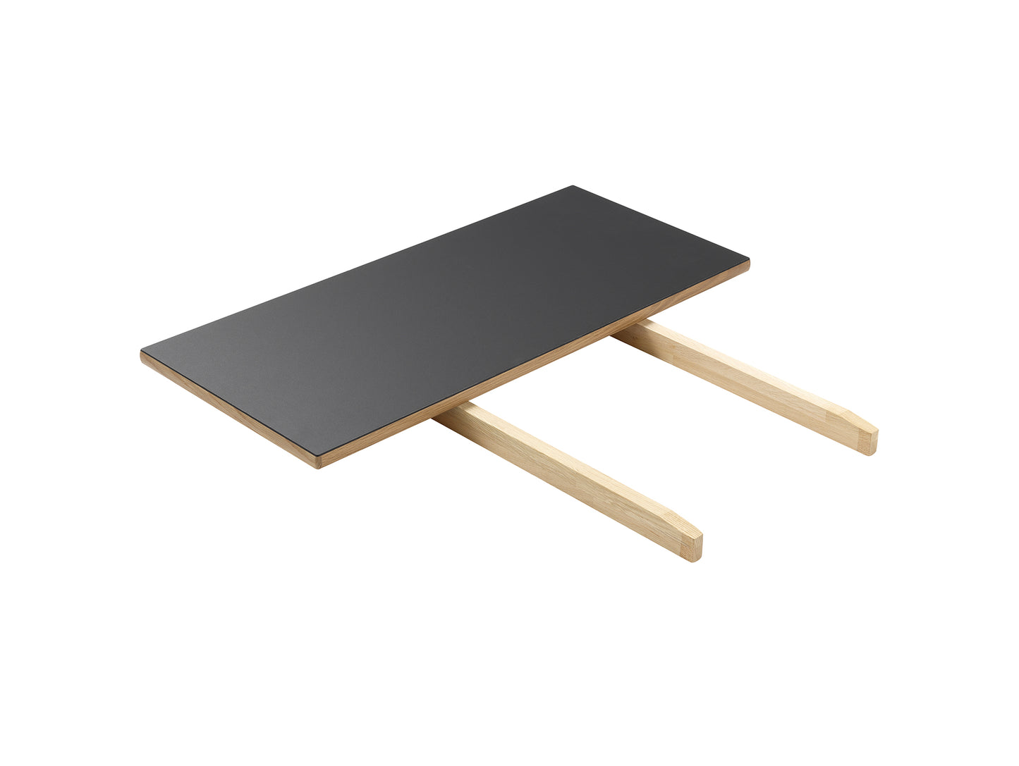 C35L Table Extension Leaf by FDB Mobler -Black Linoleum 4023