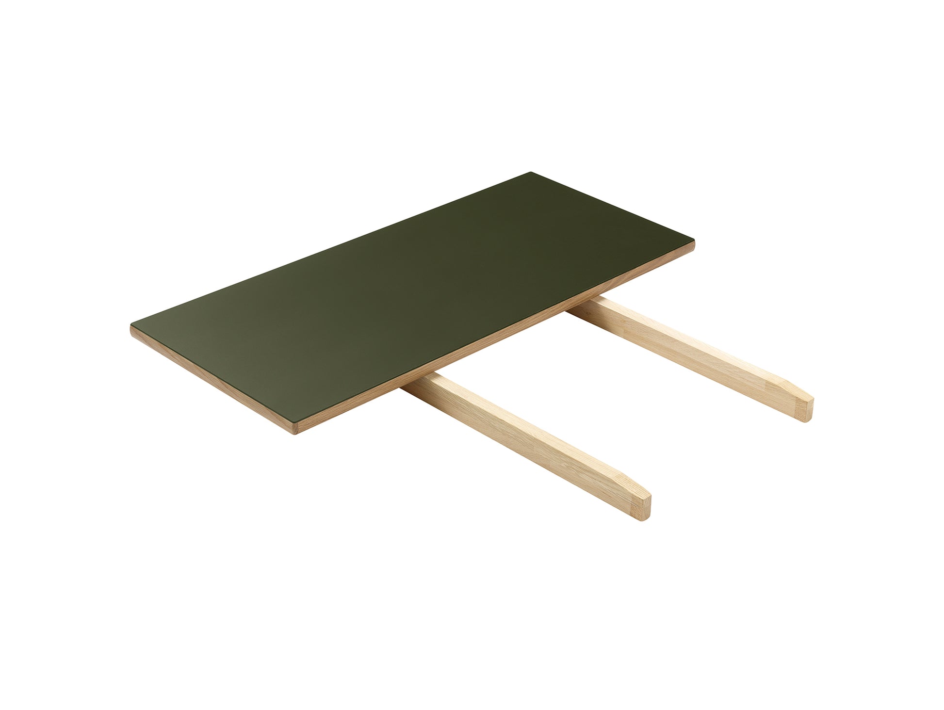 C35L Table Extension Leaf by FDB Mobler - Olive Linoleum 4184