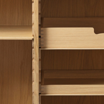 A232 Sideboard Shelf and Drawers by FDB Mobler