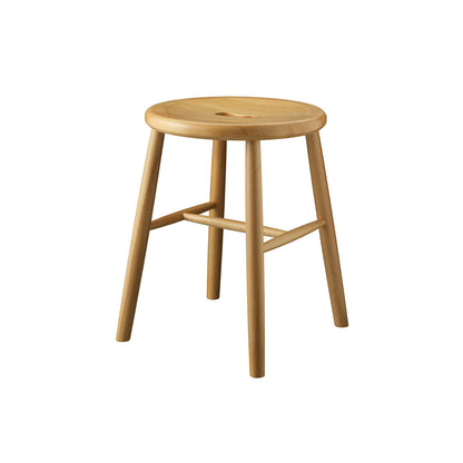 J27 Stool by FDB Mobler - Lacquered Beech