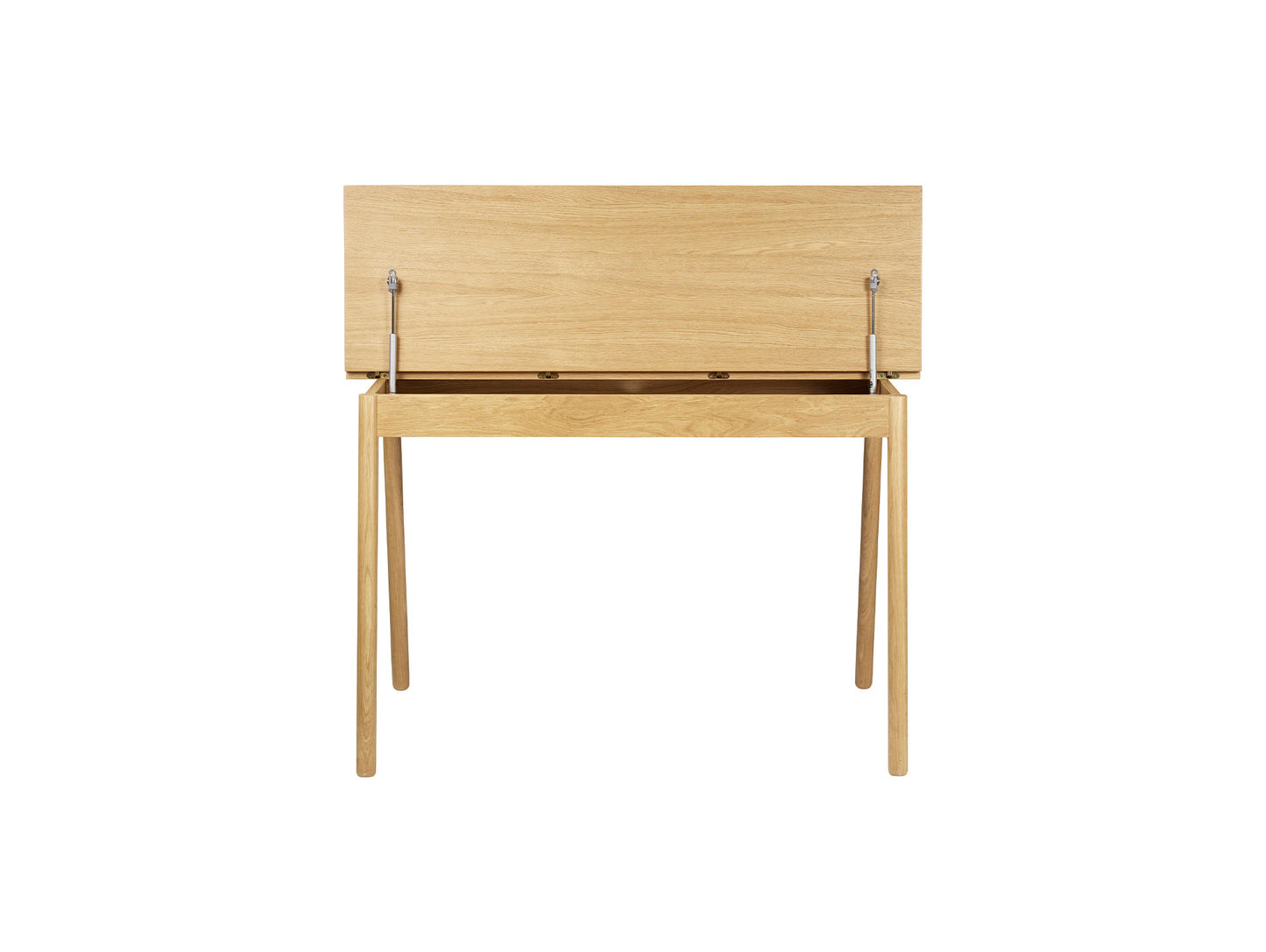 C68 Norrebro Desk by FDB Mobler - Mushroom Linoleum Tabletop