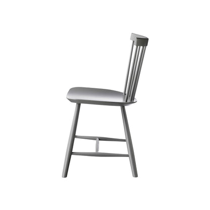 J46 Chair by FDB Mobler - Signal Grey Painted Beech