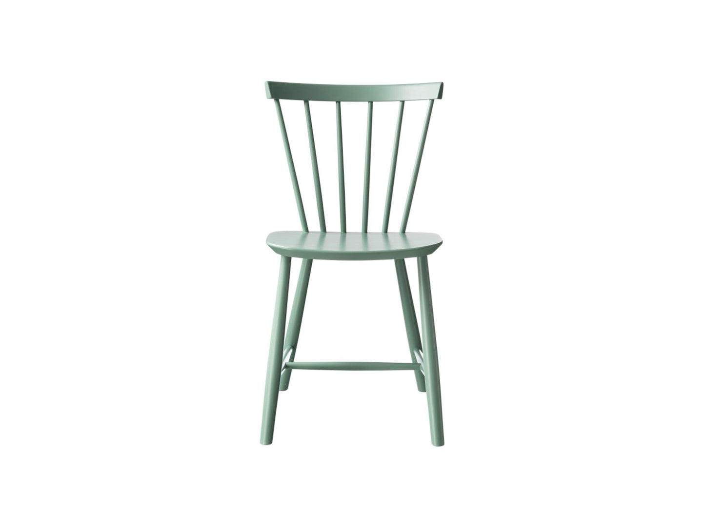J46 Chair by FDB Mobler - Dusty Green Painted Beech