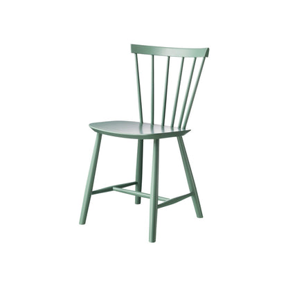 J46 Chair by FDB Mobler - Dusty Green Painted Beech