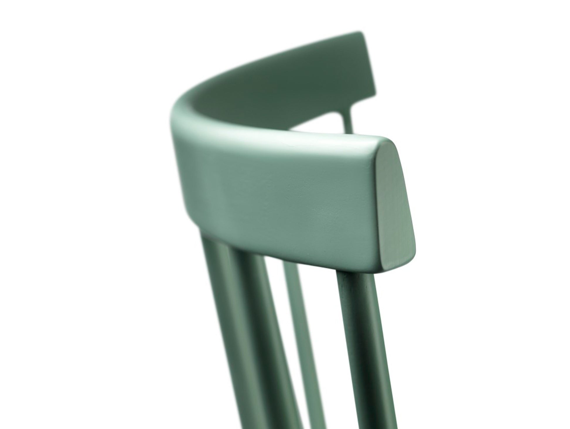 J46 Chair by FDB Mobler - Dusty Green Painted Beech