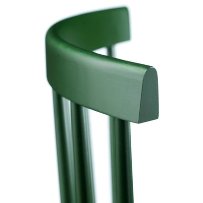 J46 Chair by FDB Mobler - Bottle Green Painted Beech