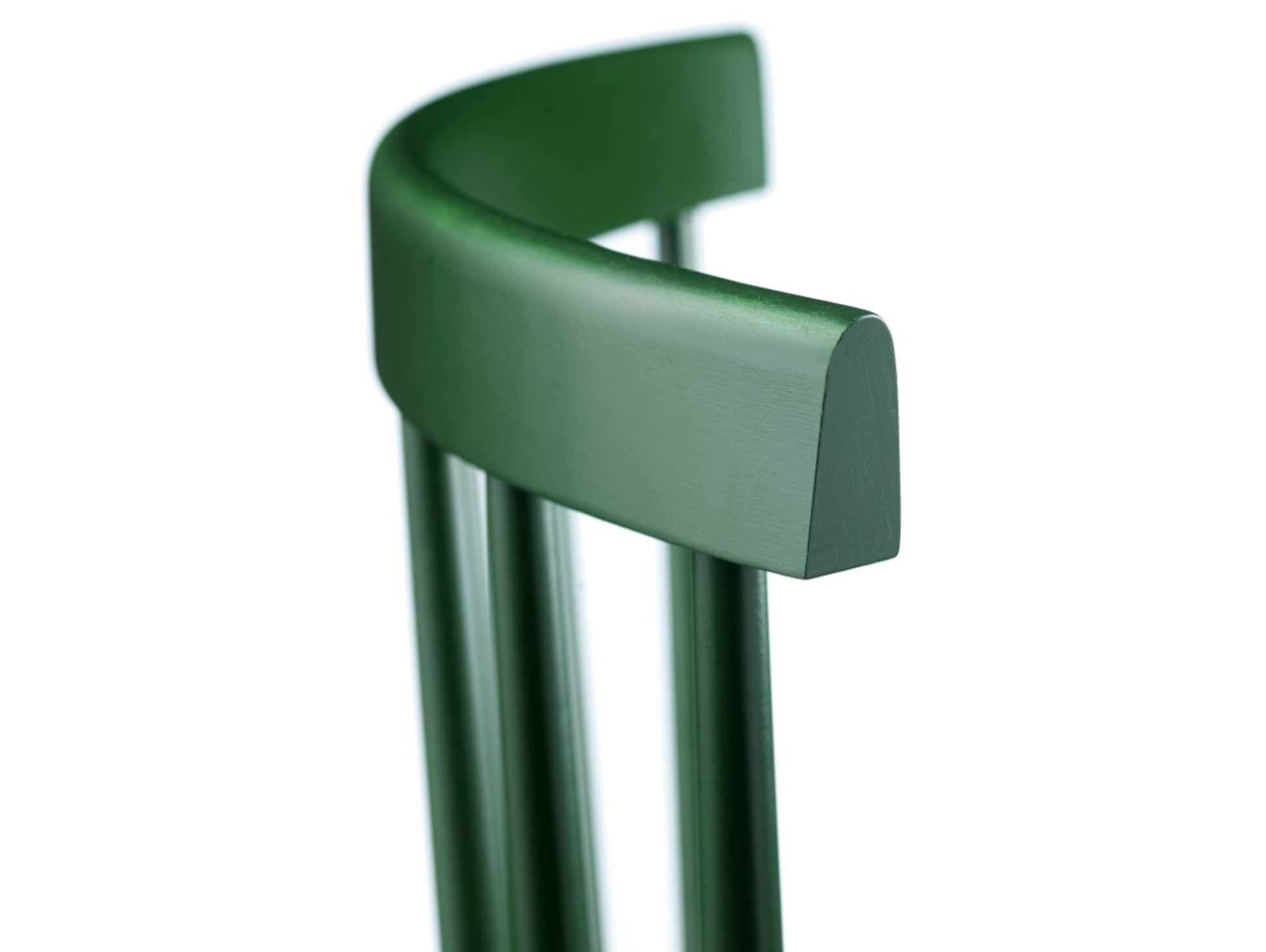 J46 Chair by FDB Mobler - Bottle Green Painted Beech