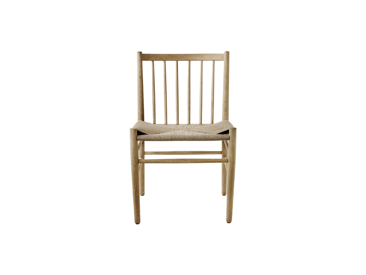 J80 Chair by FDB Mobler - Lacquered Oak