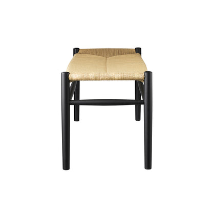 J83B Bench by FDB Mobler - Black Painted Beech