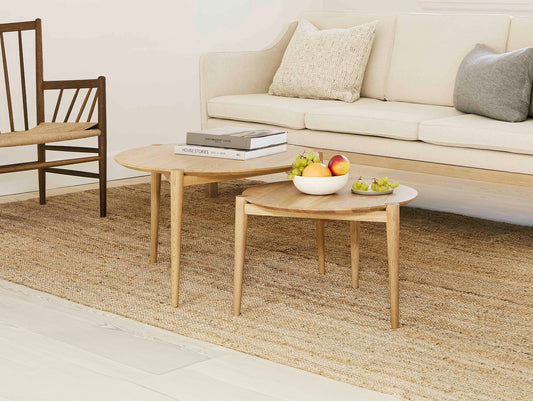D102 SOS Coffee Table by FDB Mobler - Oiled Oak