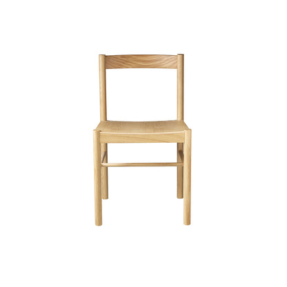 J178 Lonstrup Chair by FDB Mobler - Oak Veneer Seat