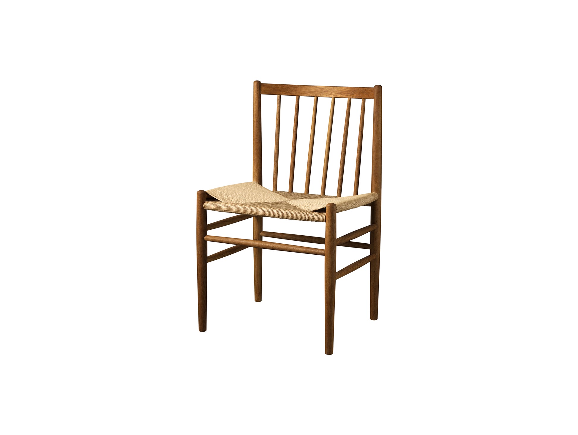 J80 Chair by FDB Mobler - Smoked Oak