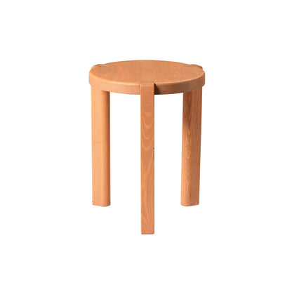 D108 Ragnesminde Side  Table by FDB Mobler - Peach Oiled Pine Wood