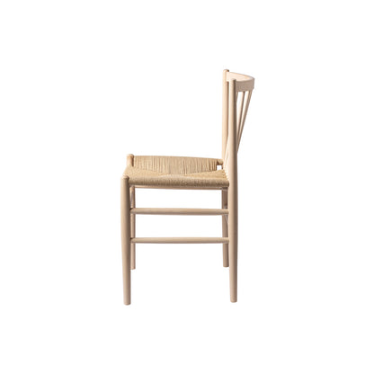 J80 Chair by FDB Mobler - Soaped Beech
