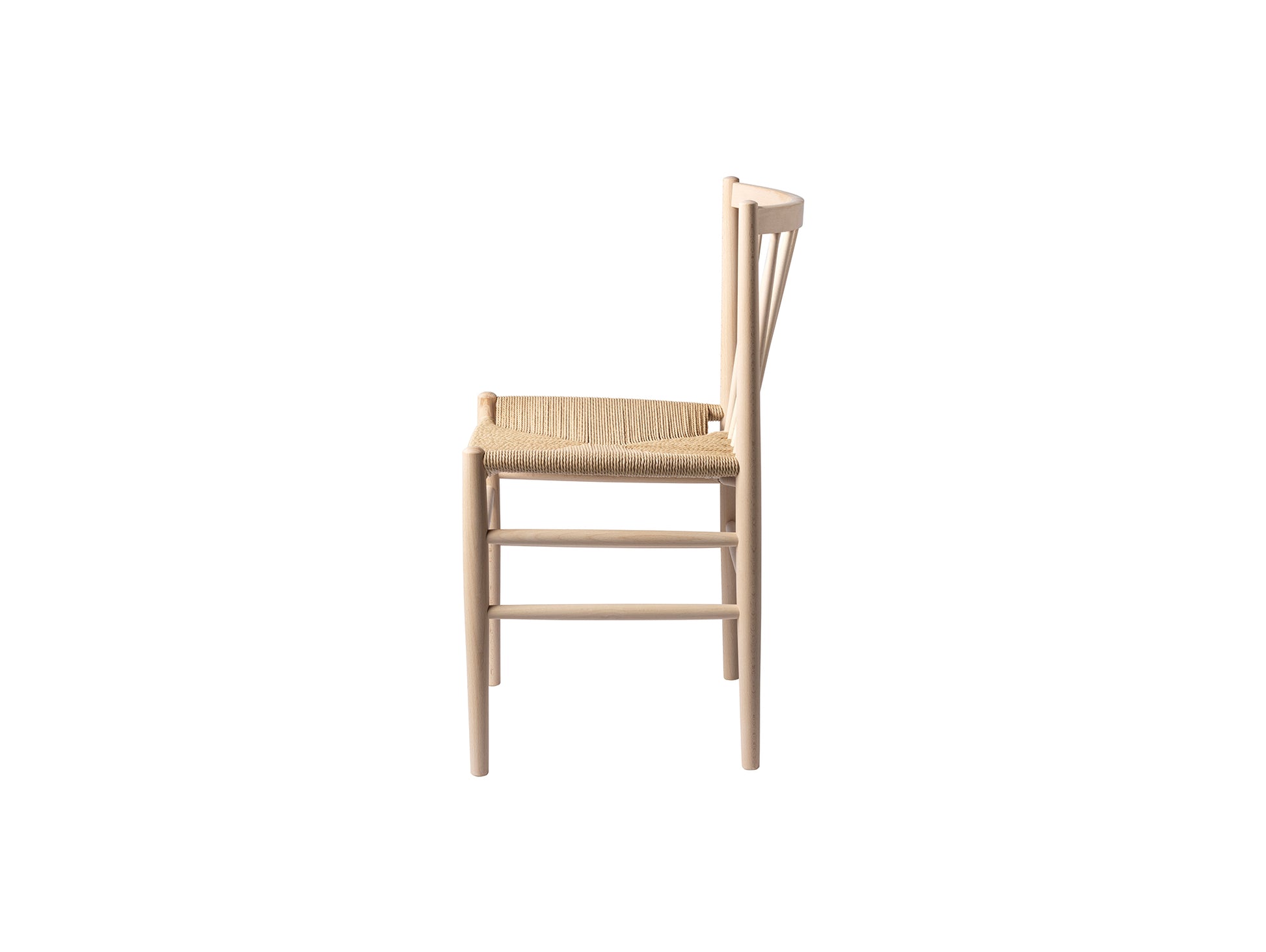 J80 Chair by FDB Mobler - Soaped Beech