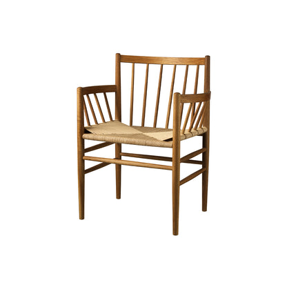 J81 Chair by FDB Mobler - Smoked Oak
