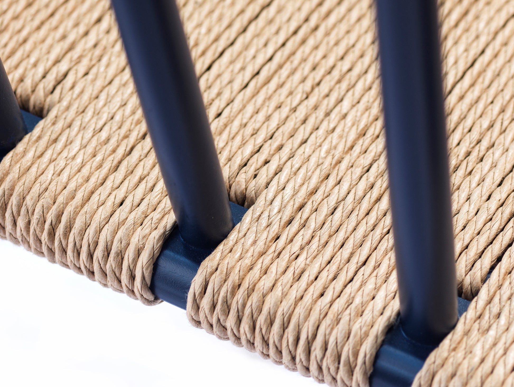 J81 Chair by FDB Mobler - Steel Blue Painted Beech