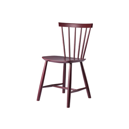 J46 Chair by FDB Mobler - Black Red