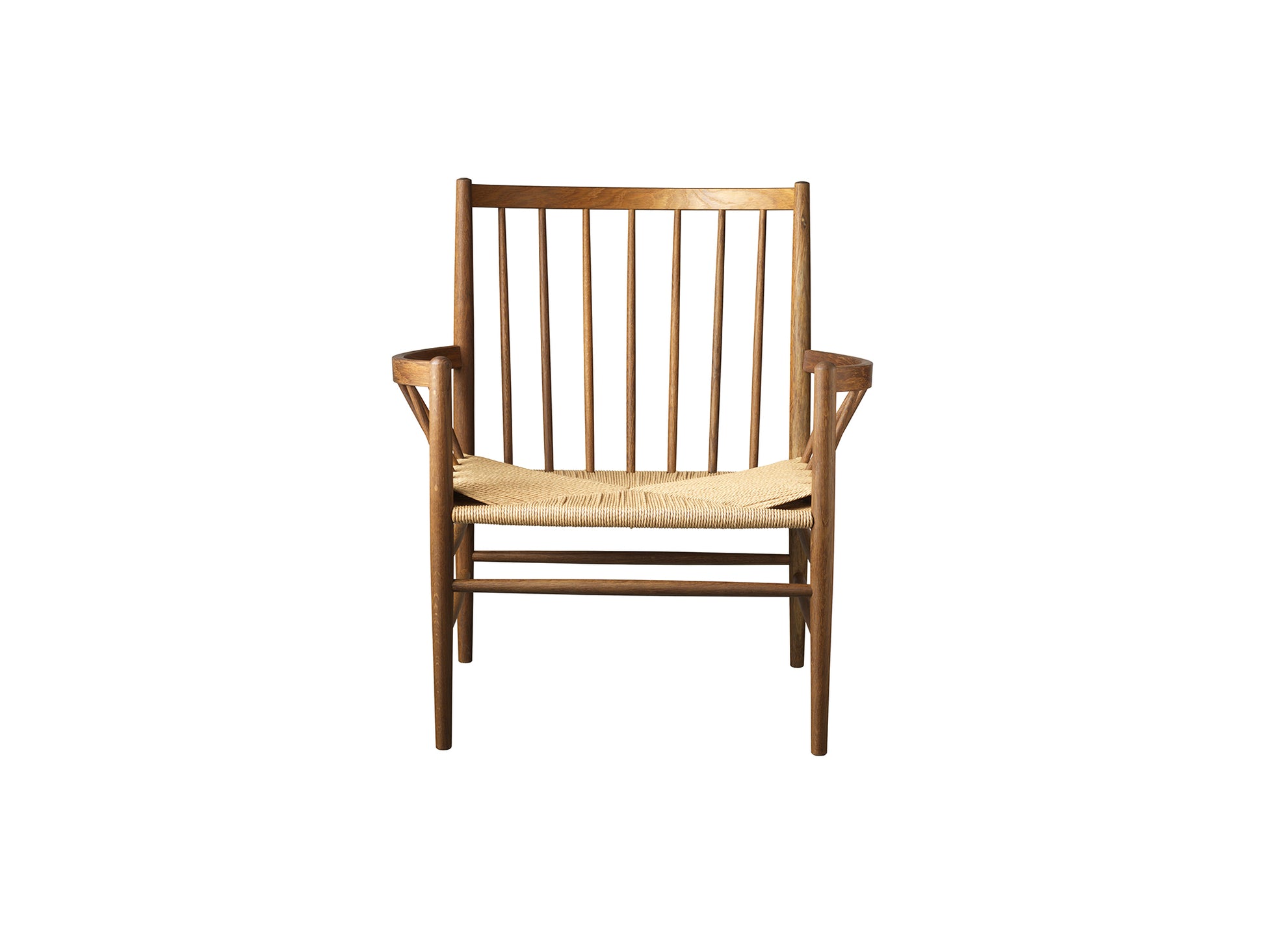 J82 Lounge Chair by FDB Mobler - Smoked Oak