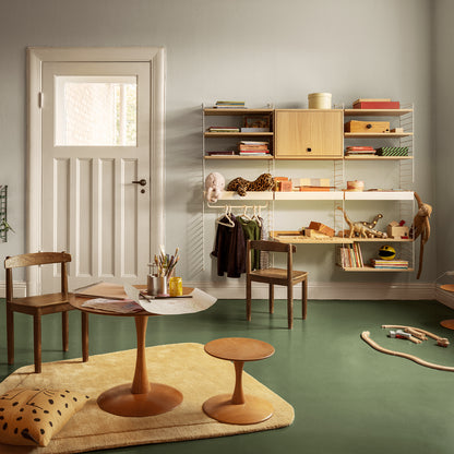 String Metal Shelves by String - Beige