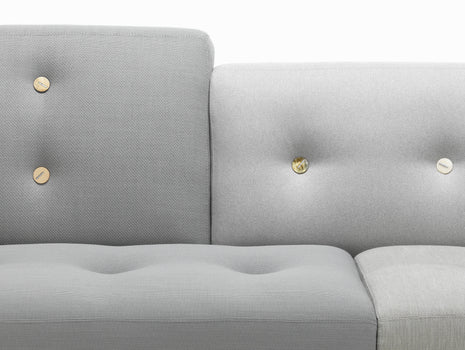 Polder Compact Sofa by Vitra - The Pebble Greys