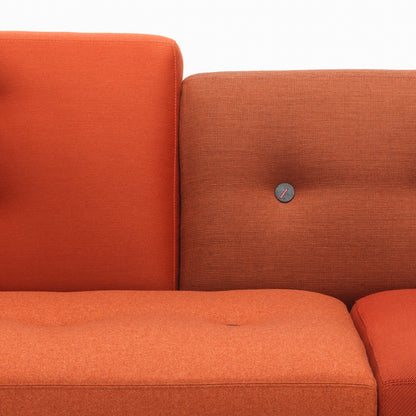 Polder Compact Sofa by Vitra - The Earth Reds