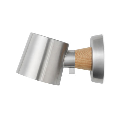 Rise Wall Lamp by Normann Copenhagen - Hardwired / Stainless Steel