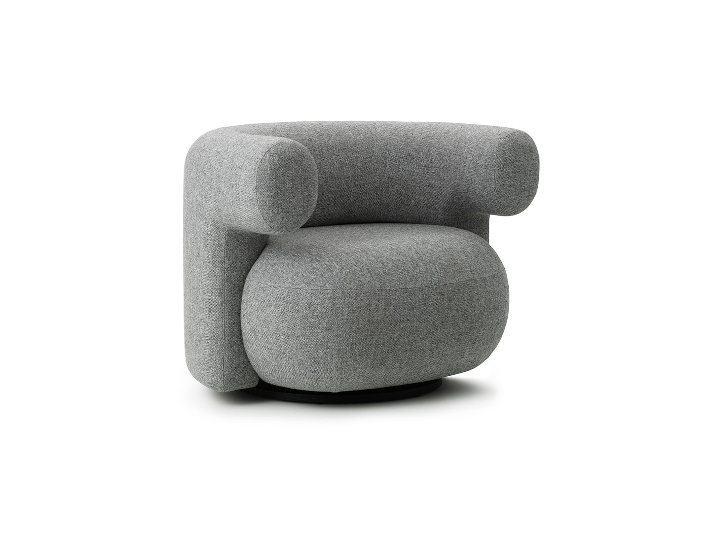 Burra Lounge Chair by Normann Copenhagen - Swivel Base / Hallingdal 65 110