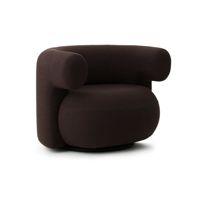 Burra Lounge Chair by Normann Copenhagen - Swivel Base / Yordale 06