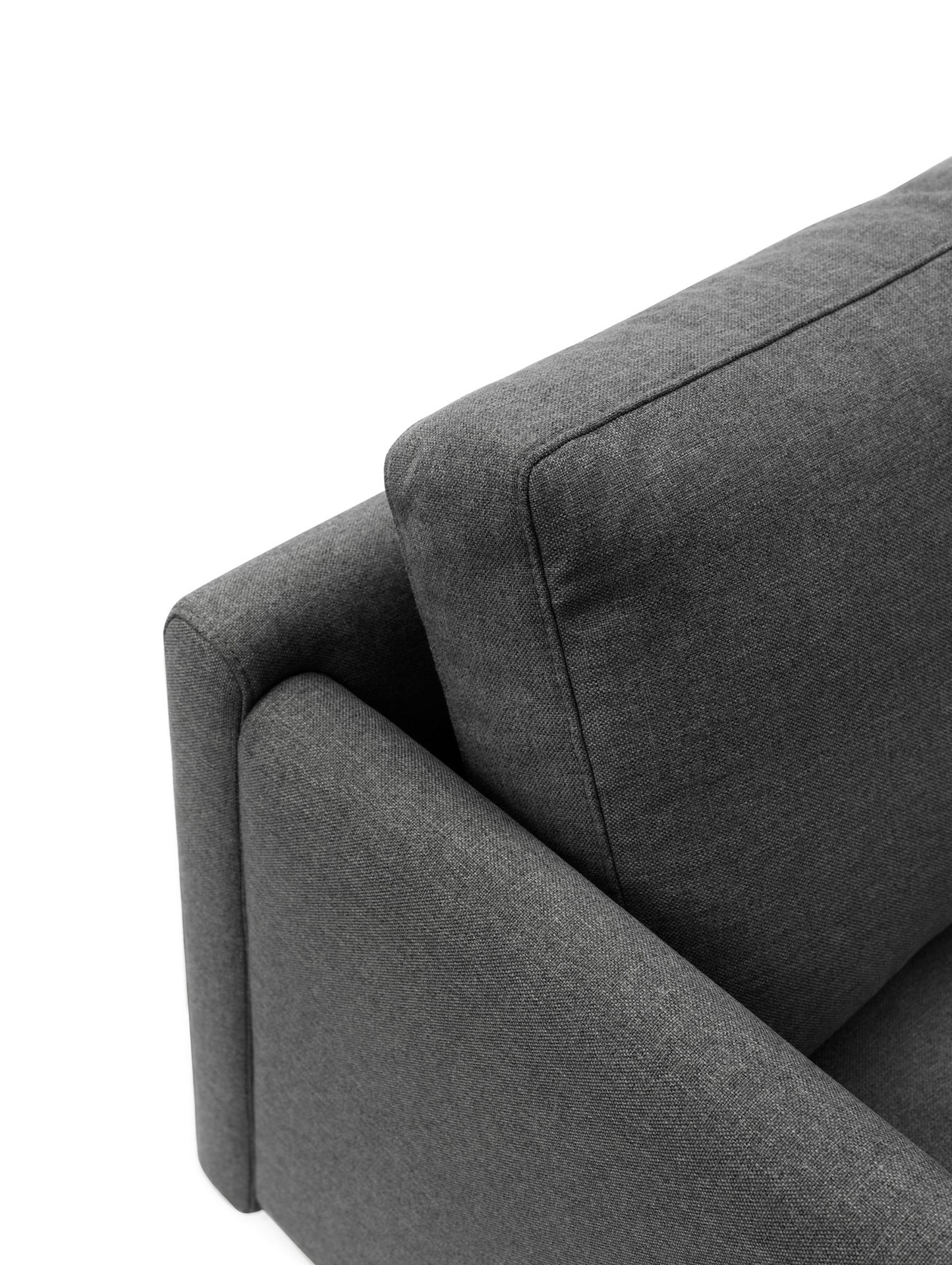 Rar 2-Seater Sofa by Normann Copenhagen - Re-Born Dark Grey