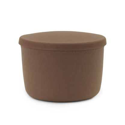 Hide Storage Pouf by Normann Copenhagen - Small / Brown