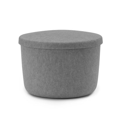 Hide Storage Pouf by Normann Copenhagen - Small / Grey