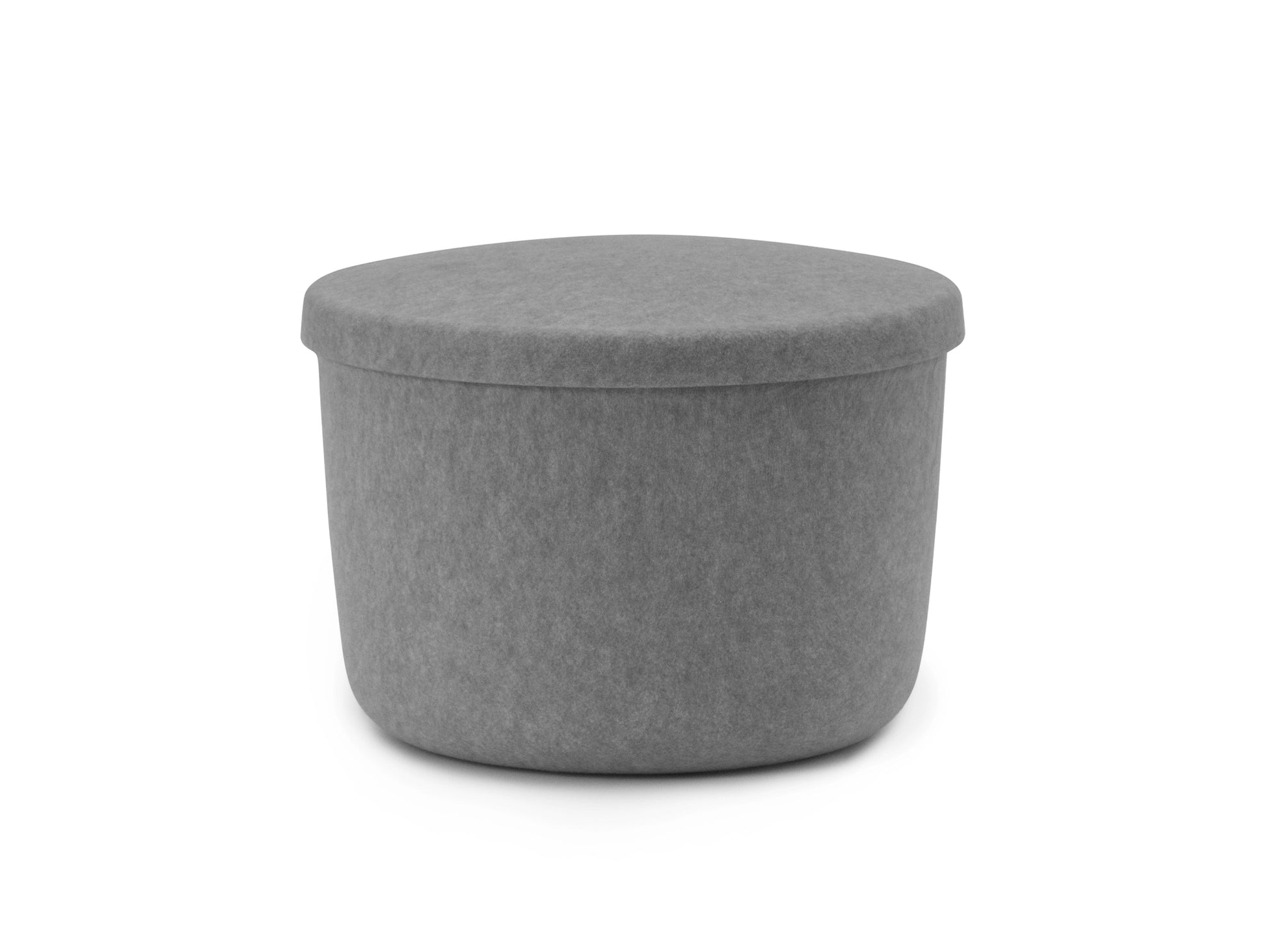 Hide Storage Pouf by Normann Copenhagen - Small / Grey