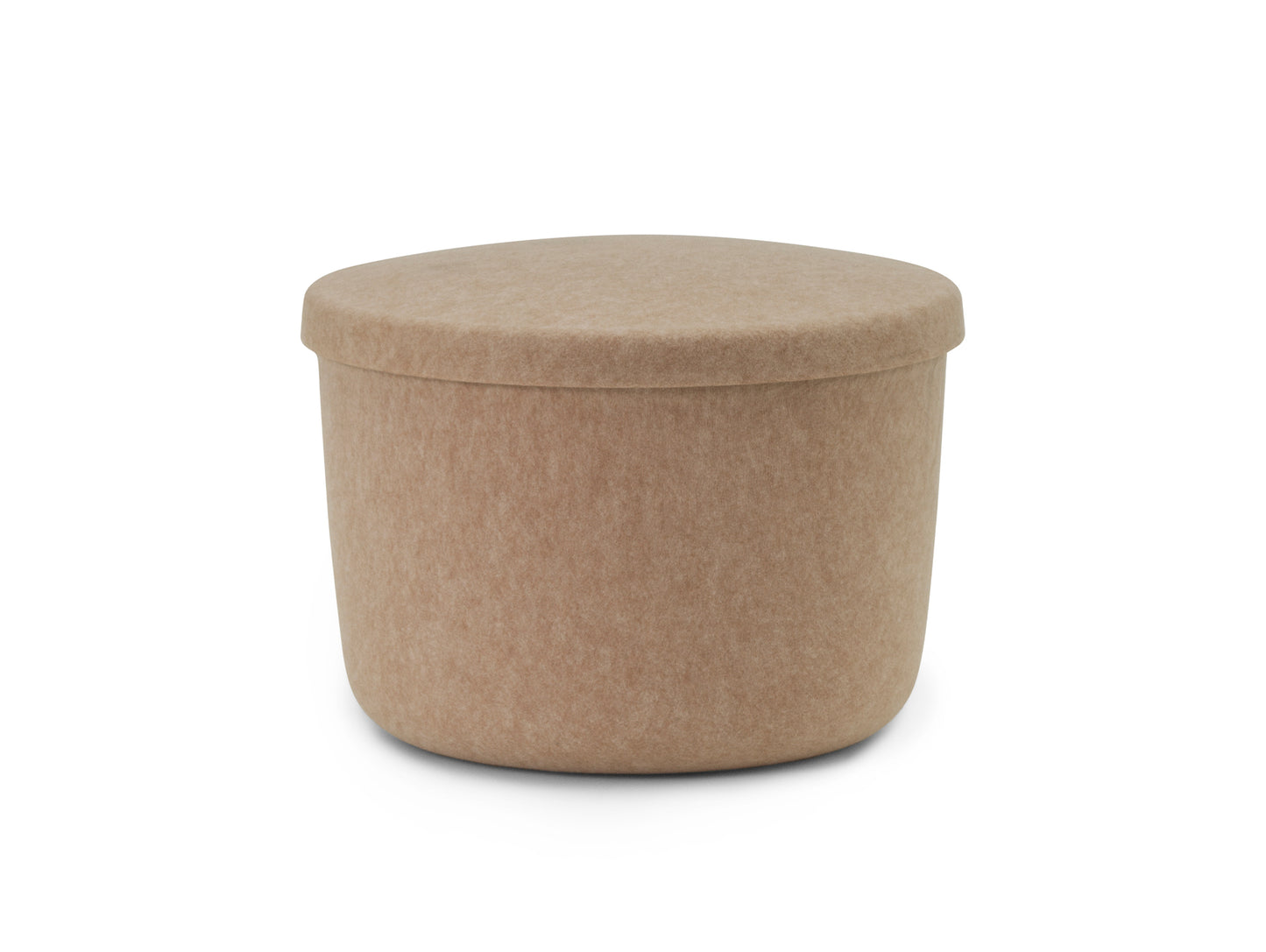Hide Storage Pouf by Normann Copenhagen - Small / Sand