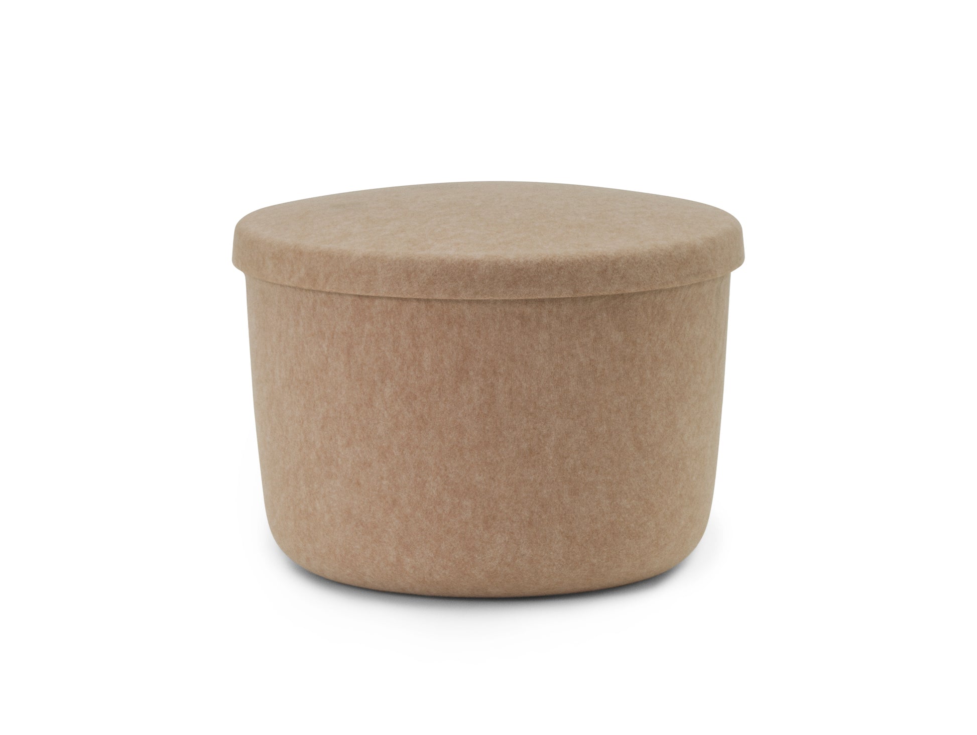 Hide Storage Pouf by Normann Copenhagen - Small / Sand