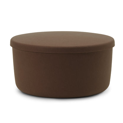 Hide Storage Pouf by Normann Copenhagen - Large / Brown