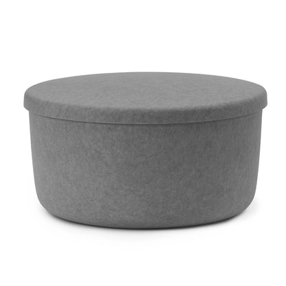 Hide Storage Pouf by Normann Copenhagen - Large / Grey