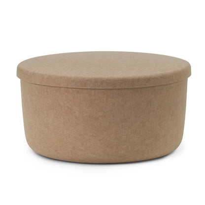 Hide Storage Pouf by Normann Copenhagen - Large / Sand