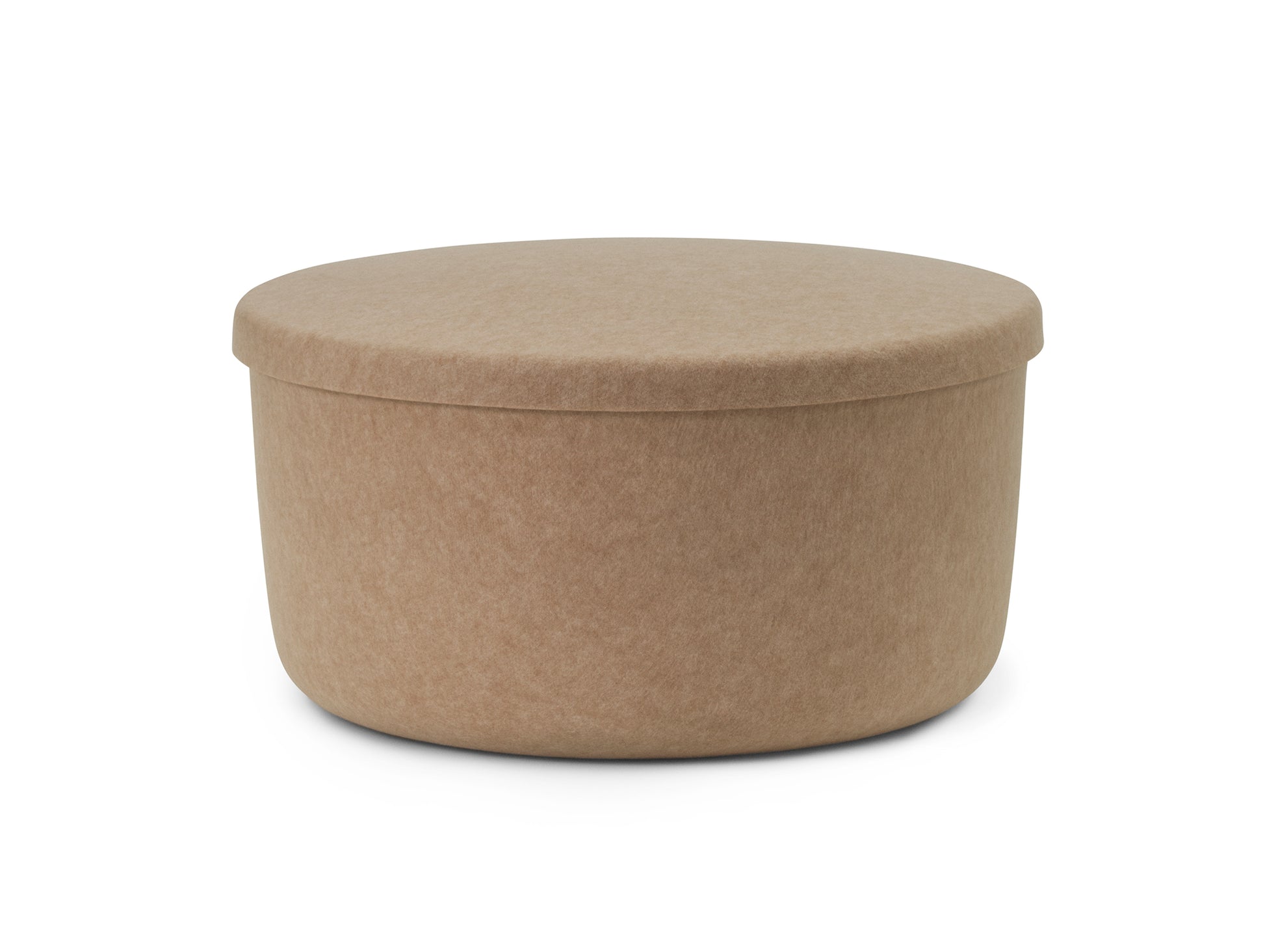 Hide Storage Pouf by Normann Copenhagen - Large / Sand