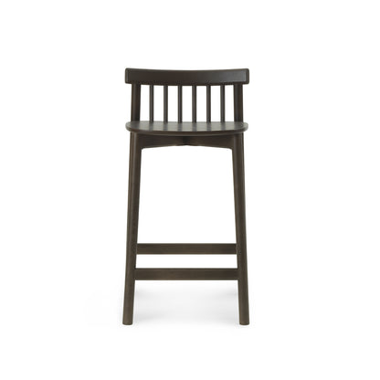 Pind Bar Stool by Normann Copenhagen - SH 65 cm / Brown Stained Ash