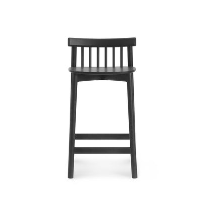 Pind Bar Stool by Normann Copenhagen - SH 65 cm / Black Stained Ash