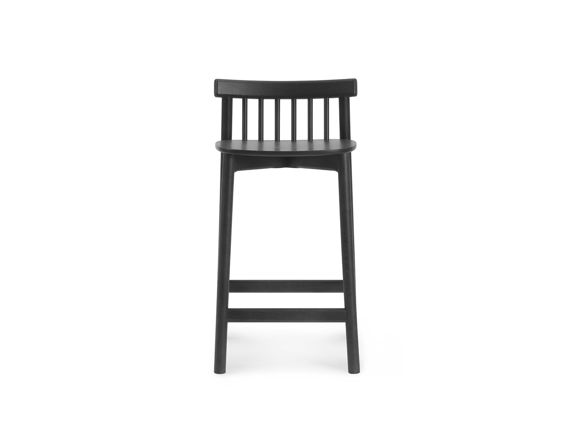 Pind Bar Stool by Normann Copenhagen - SH 65 cm / Black Stained Ash