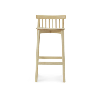 Pind Bar Stool by Normann Copenhagen - SH 75 cm / Lacquered Ash