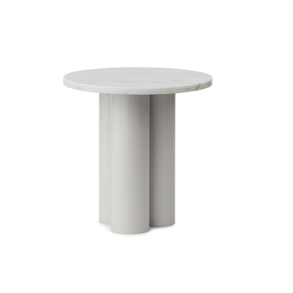 Dit Side Table by Normann Copenhagen - Sand Base / White Carrara 