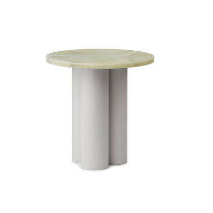 Dit Side Table by Normann Copenhagen - Sand Base / Emerald Onyx
